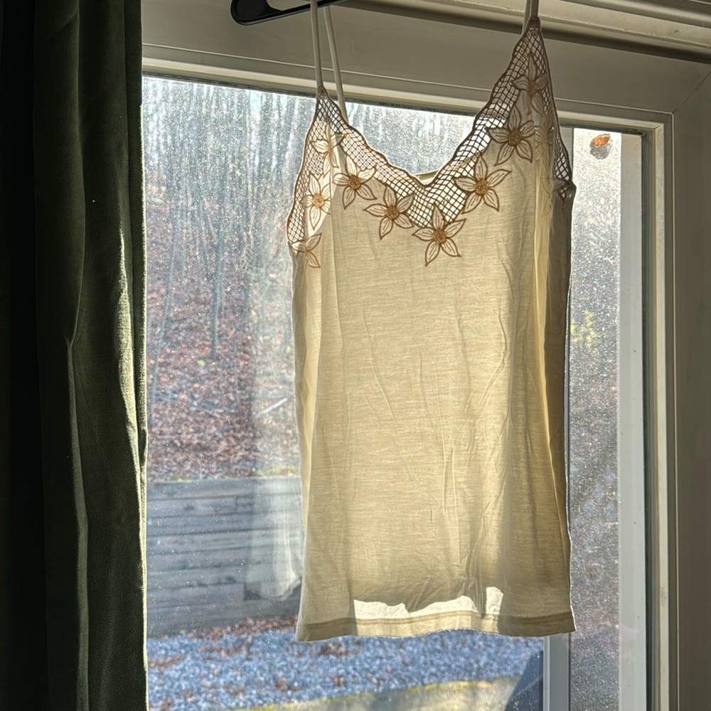 Soft spaghetti strap tank